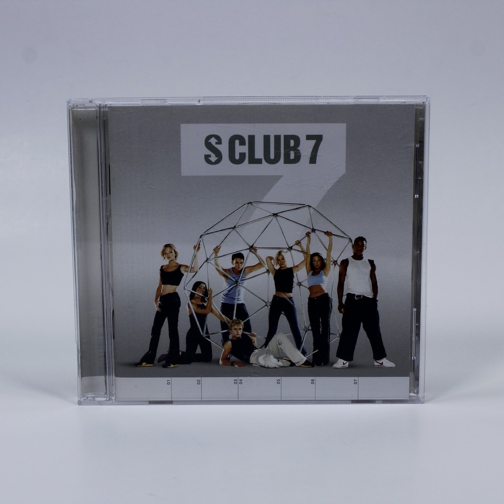 S Club 7 - 7 CD Album 2000 US Edition Bonus Tracks Pop Y2K Vintage Music Tested - Picture 1 of 3